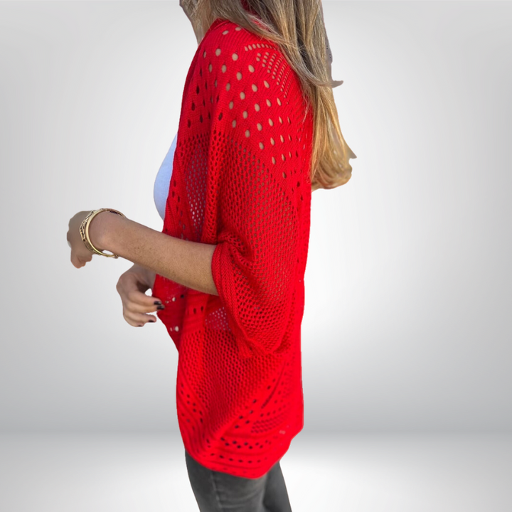 Helen™ | Open-Knit Cardigan