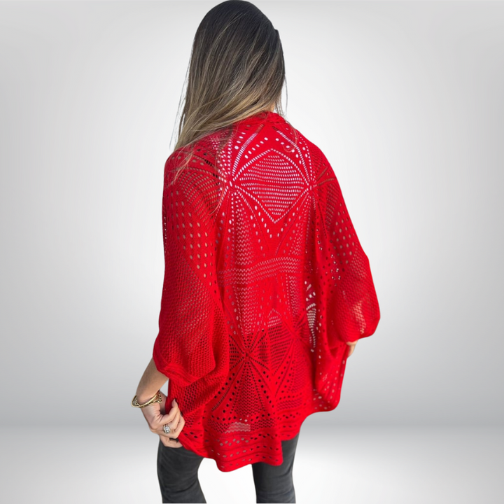 Helen™ | Open-Knit Cardigan