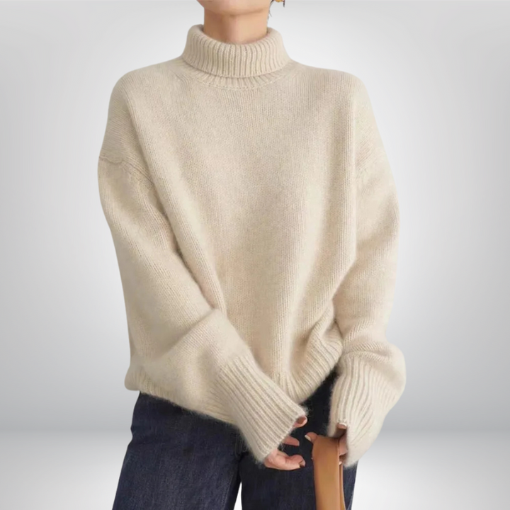 Elaine™ | Miękki golf z dzianiny