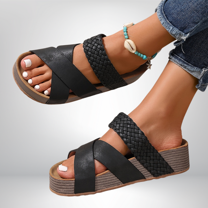 Martine™ | Ortopedyczne skórzane sandały