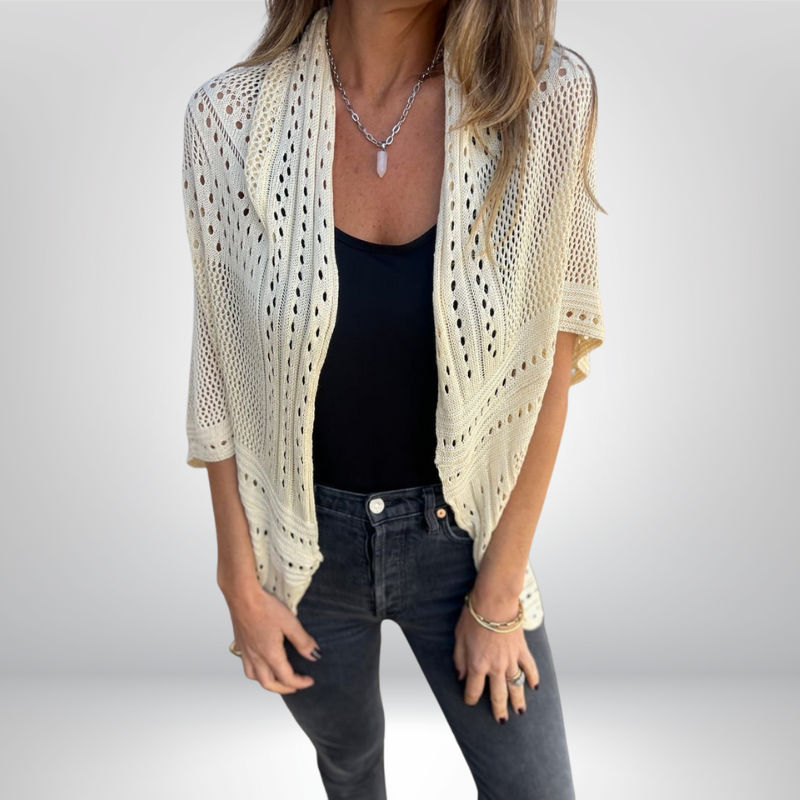 Helen™ | Open-Knit Cardigan