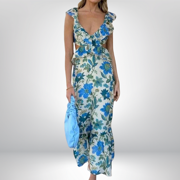 Amara | Elegancka letnia sukienka maxi