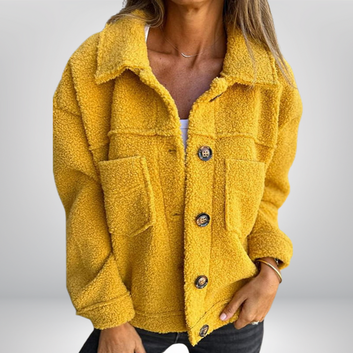 Diana™ | Przytulna kurtka zapinana na guziki