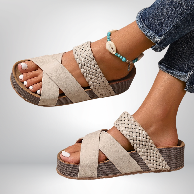 Martine™ | Ortopedyczne skórzane sandały