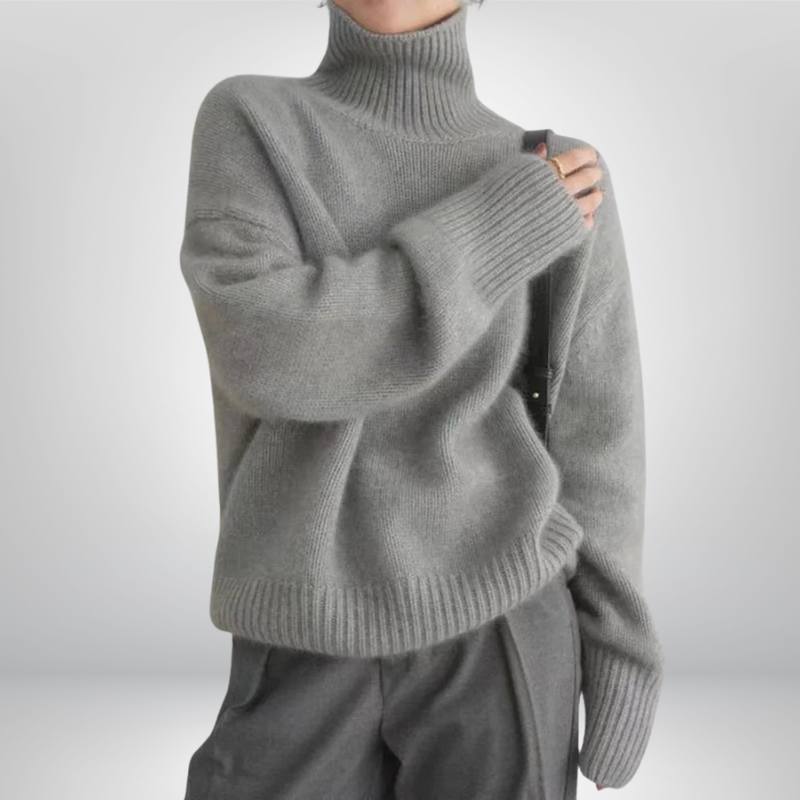 Elaine™ | Miękki golf z dzianiny