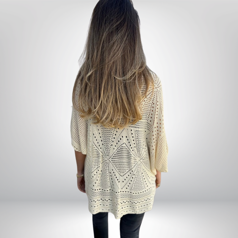 Helen™ | Open-Knit Cardigan