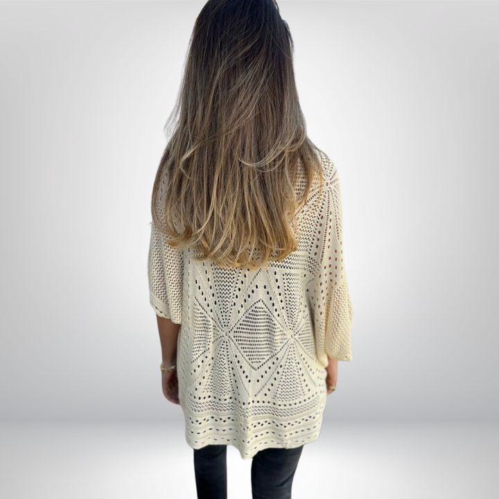 Helen™ | Open-Knit Cardigan