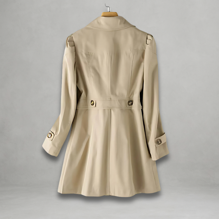 Eleanor | Classic Button Trench Coat