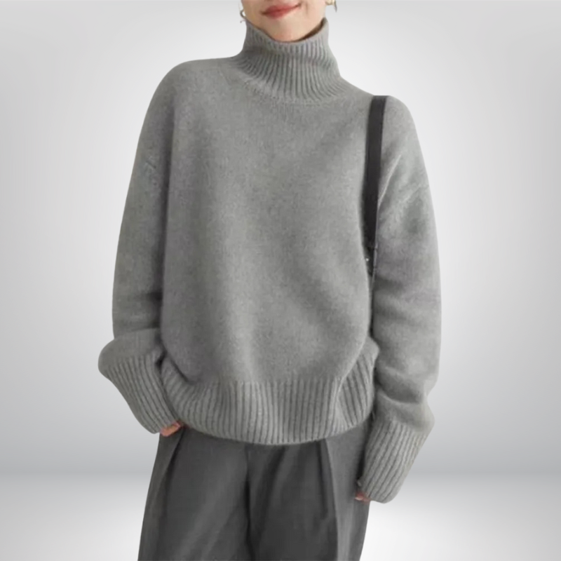 Elaine™ | Miękki golf z dzianiny