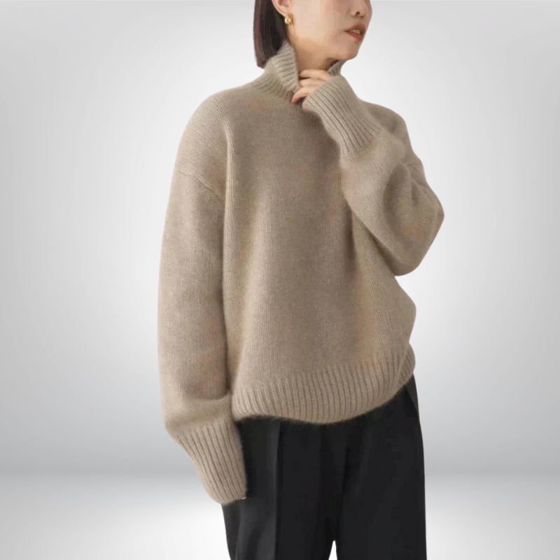 Elaine™ | Miękki golf z dzianiny