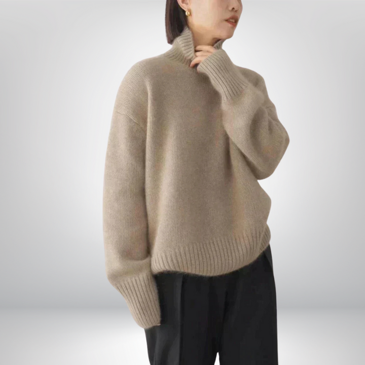 Elaine™ | Miękki golf z dzianiny