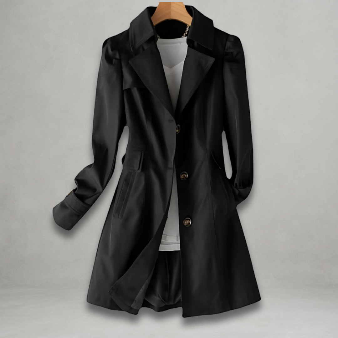 Eleanor | Classic Button Trench Coat
