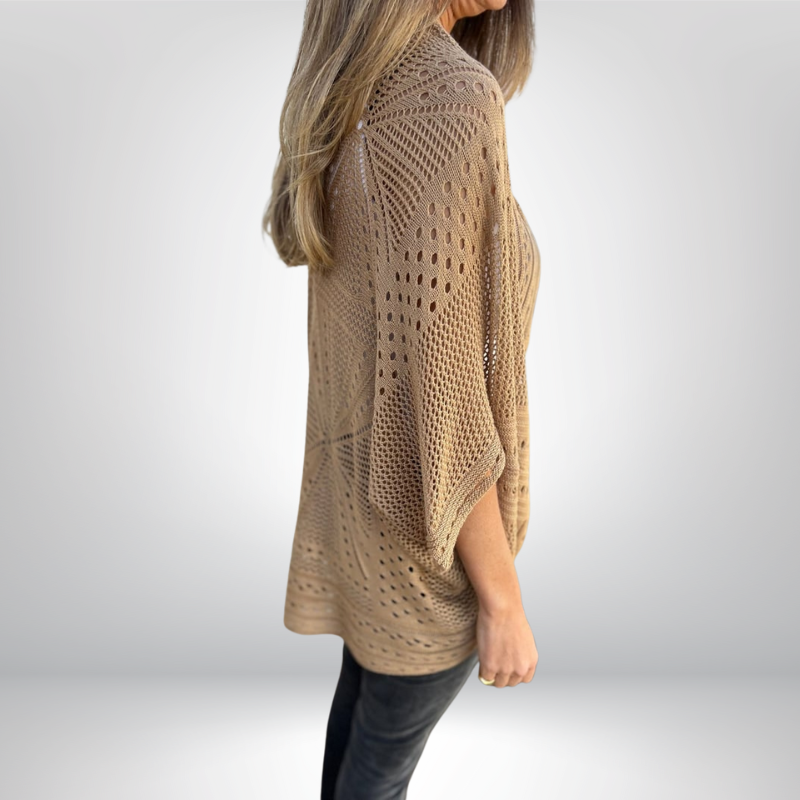 Helen™ | Open-Knit Cardigan