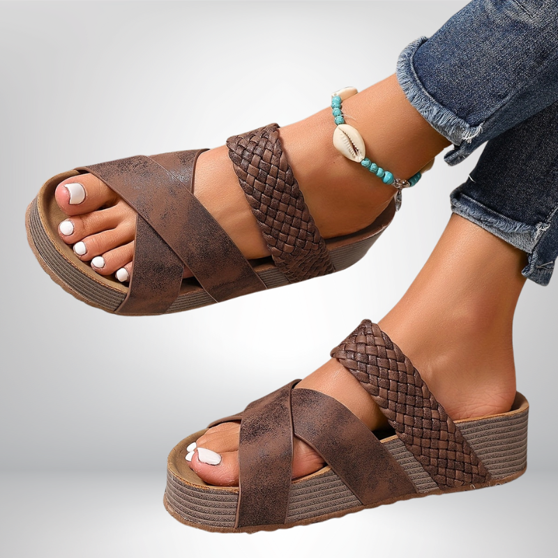 Martine™ | Ortopedyczne skórzane sandały