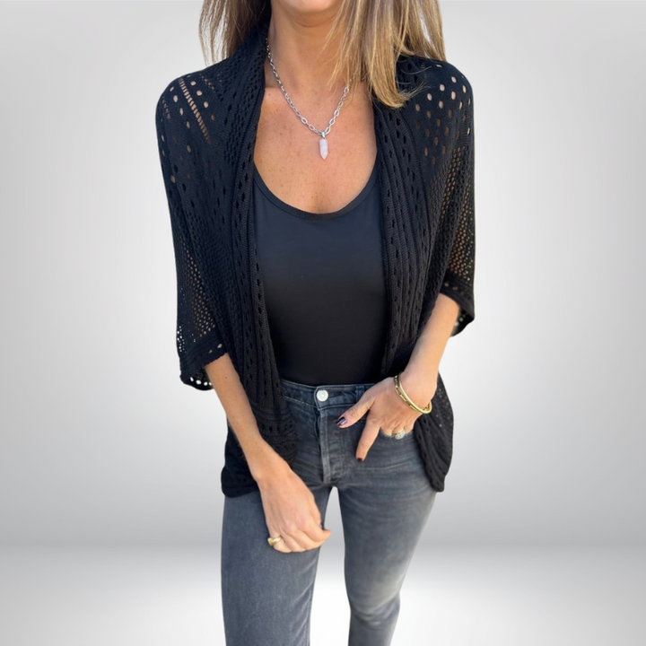 Helen™ | Open-Knit Cardigan