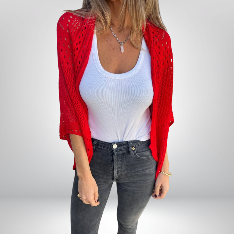 Helen™ | Open-Knit Cardigan