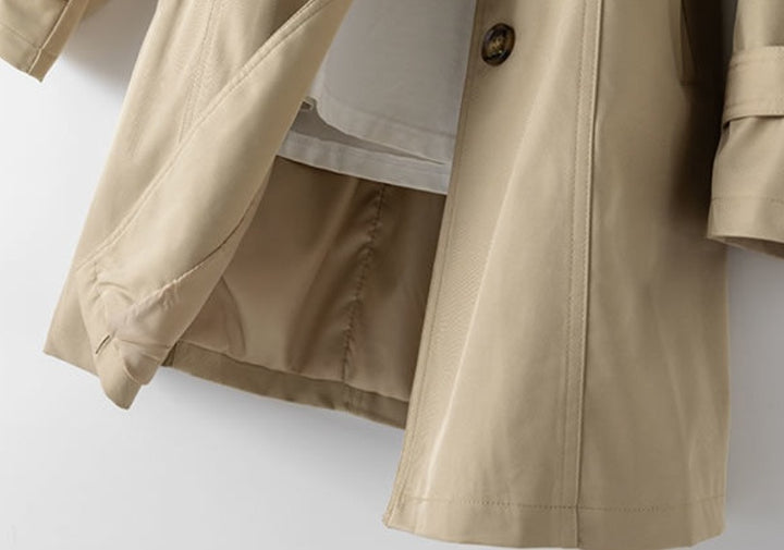 Eleanor | Classic Button Trench Coat