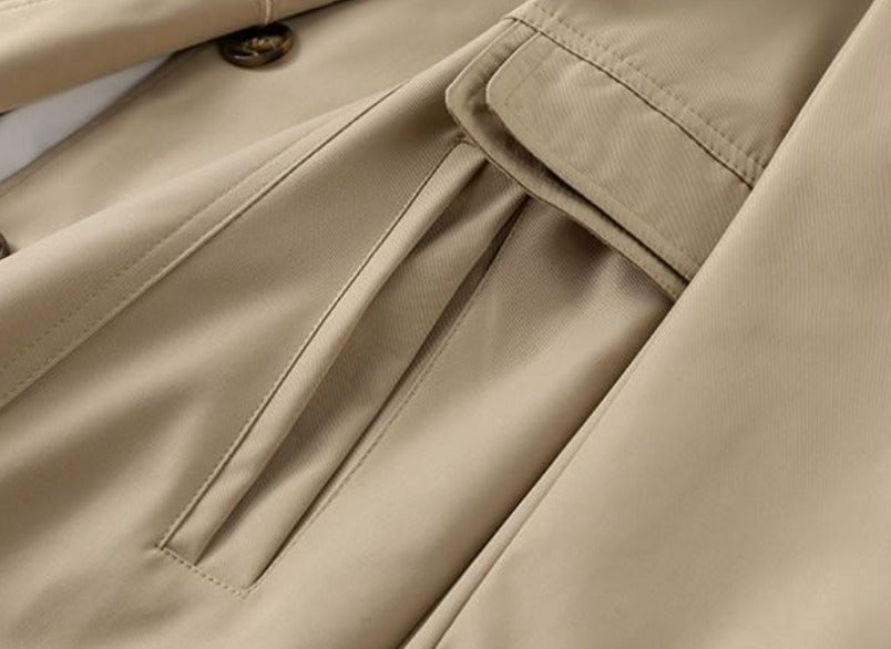 Eleanor | Classic Button Trench Coat