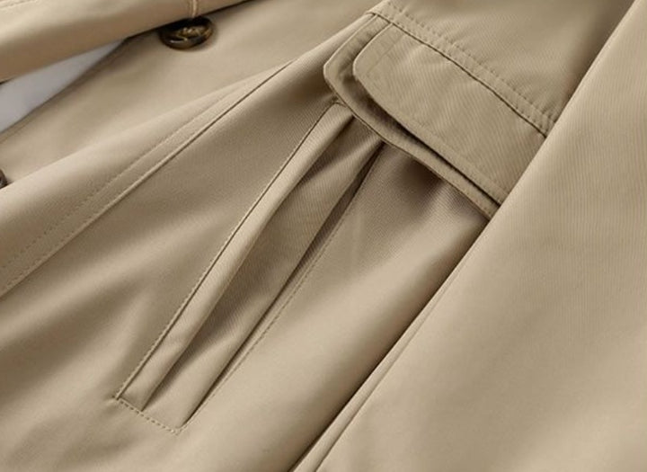 Eleanor | Classic Button Trench Coat