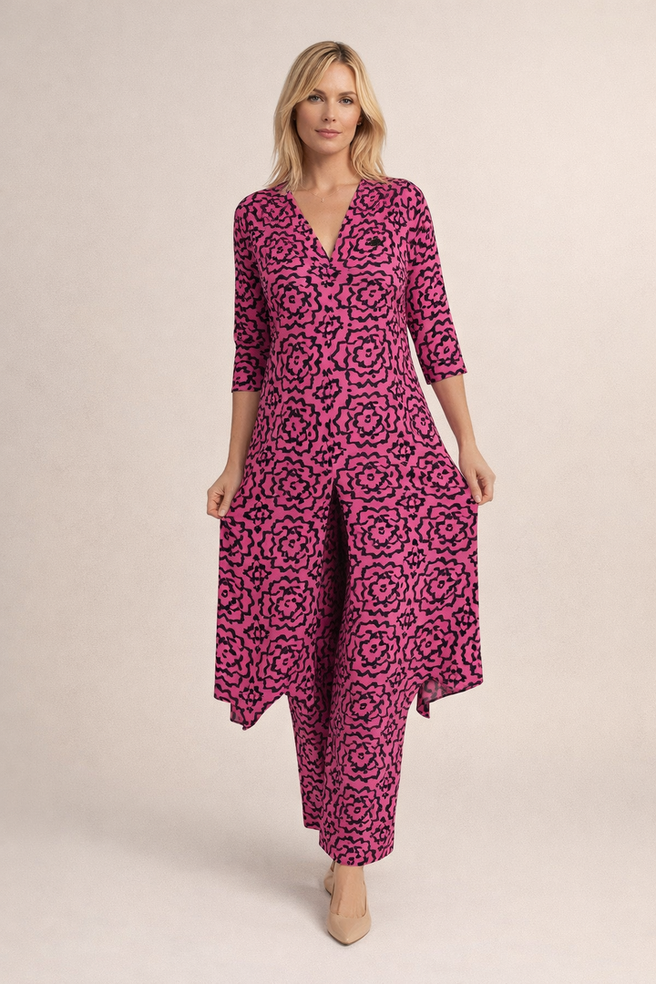 Margaret | Wzorzysta Sukienka