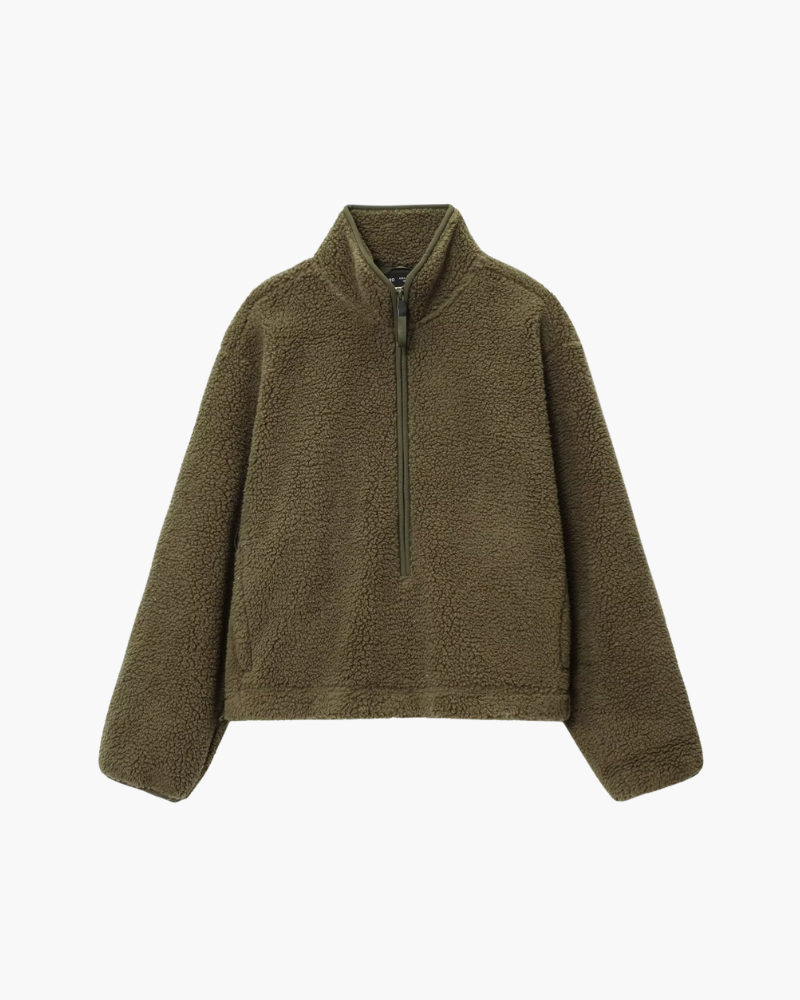 Martyna™ | Teddy Mikina z Zamkiem