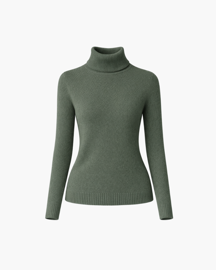 Anna | Klasyczny Golf Dzianinowy