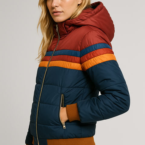 Sophie™ | Retro pikowana kurtka