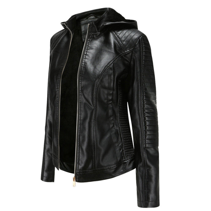 Ewa | Ocieplana Kurtka Z Kapturem