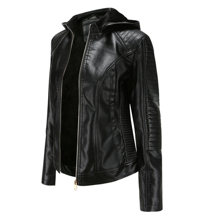 Ewa | Ocieplana Kurtka Z Kapturem