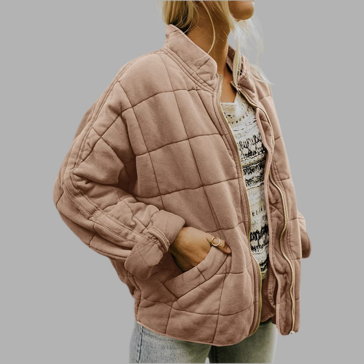 Elara™ | Stylowa i wygodna pikowana kurtka