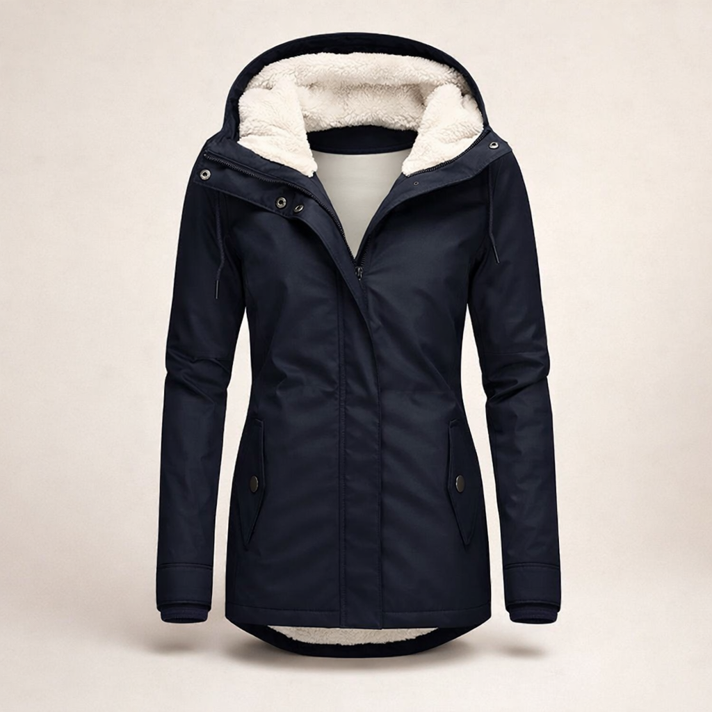 Zofia | Ocieplana Kurtka z Kapturem