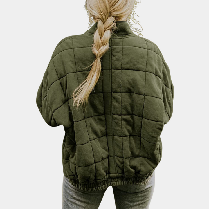 Elara™ | Stylowa i wygodna pikowana kurtka