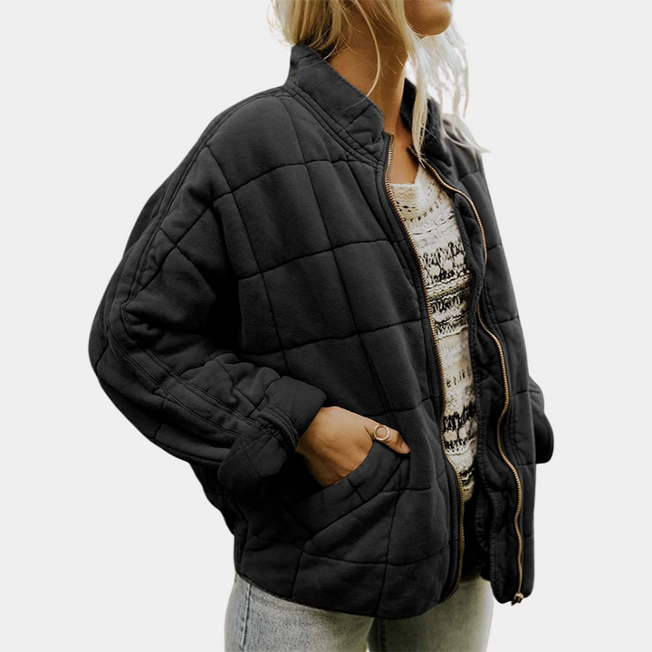 Elara™ | Stylowa i wygodna pikowana kurtka