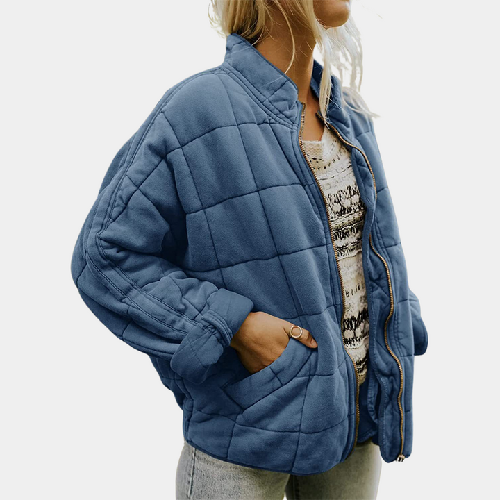 Elara™ | Stylowa i wygodna pikowana kurtka