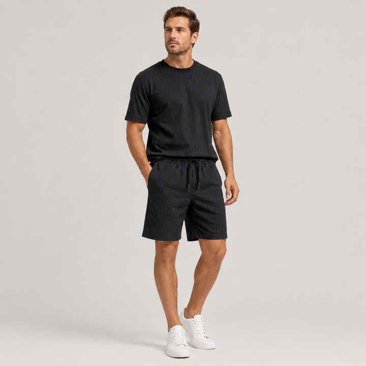 Nicolás | Pantalón Corto Casual con Cintura Elástica
