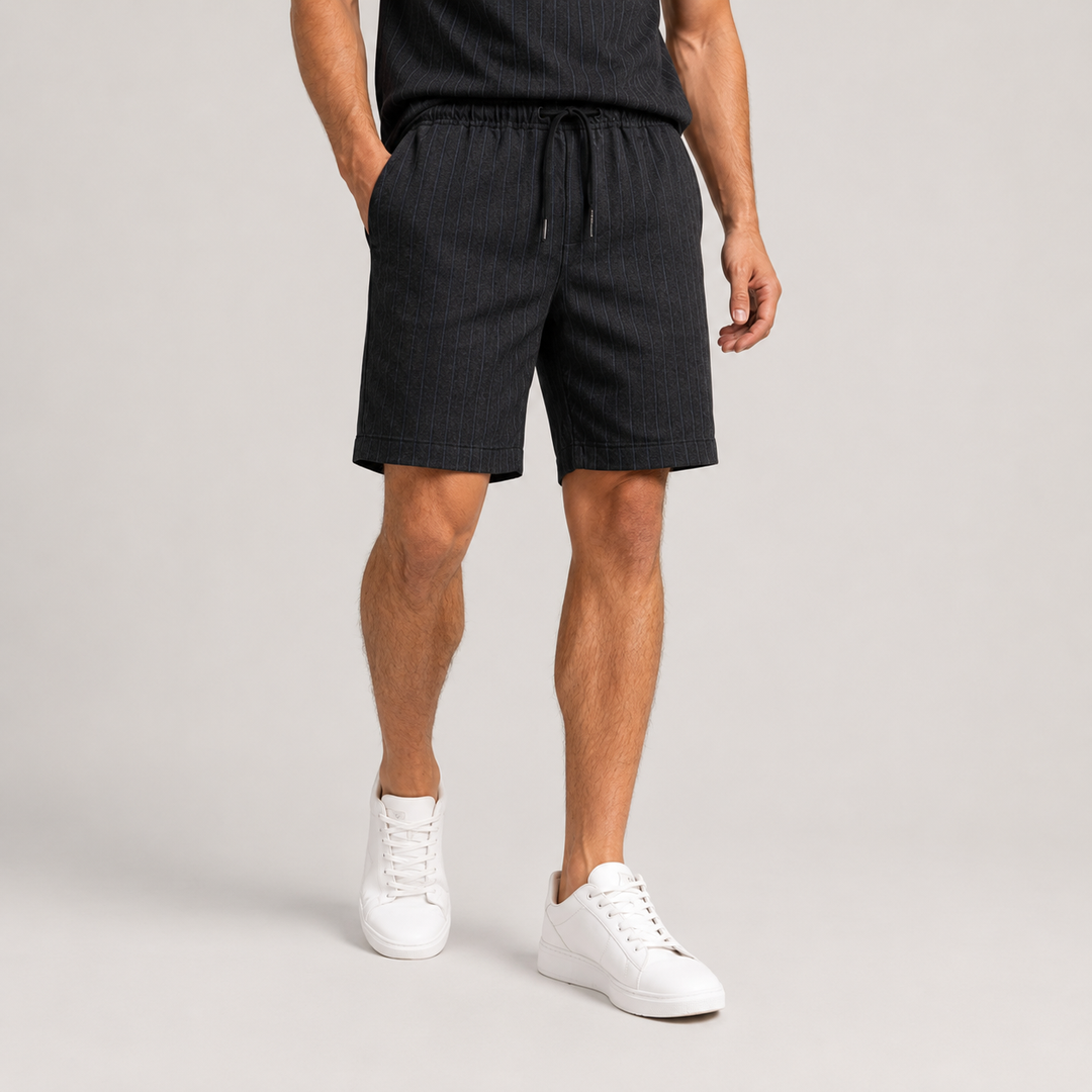 Nicolás | Pantalón Corto Casual con Cintura Elástica