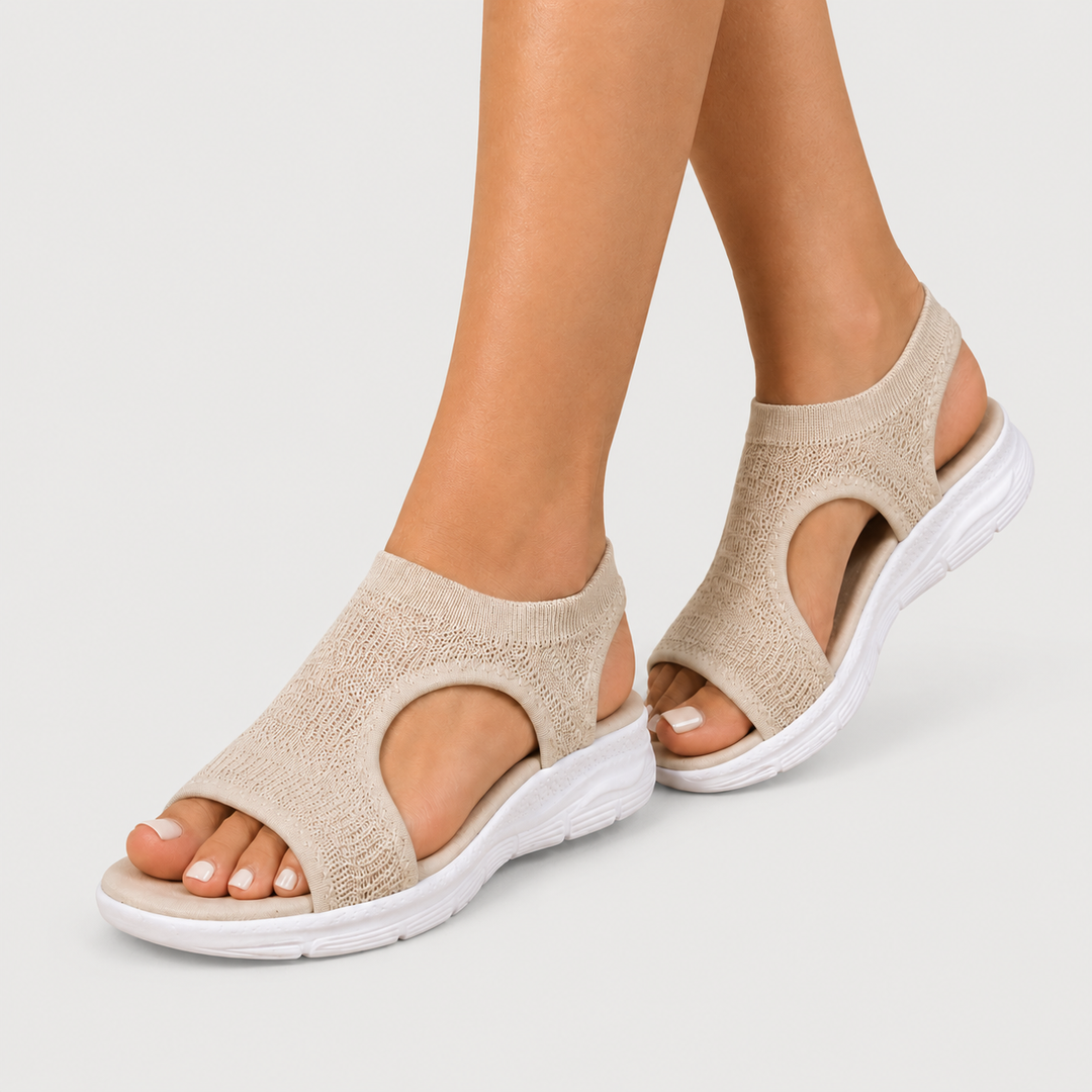 Laura | Sandalias Cómodas con Cuña Ligera