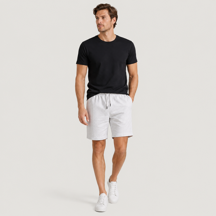 Nicolás | Pantalón Corto Casual con Cintura Elástica