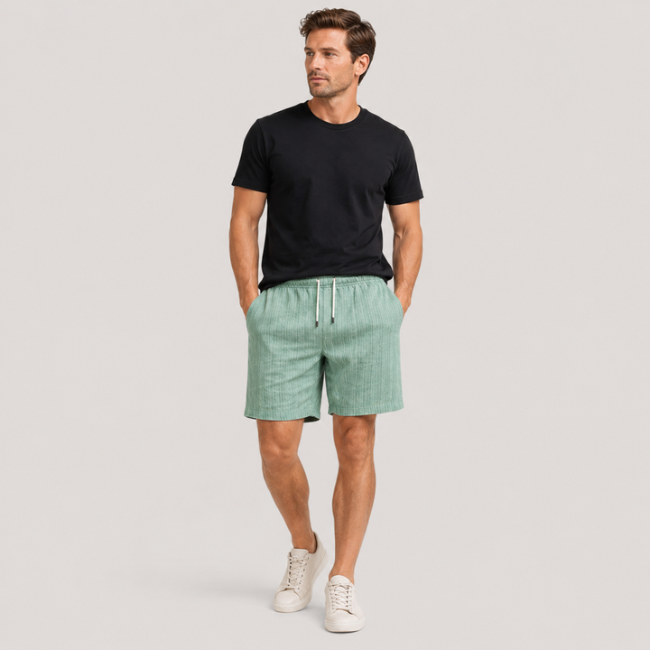 Nicolás | Pantalón Corto Casual con Cintura Elástica