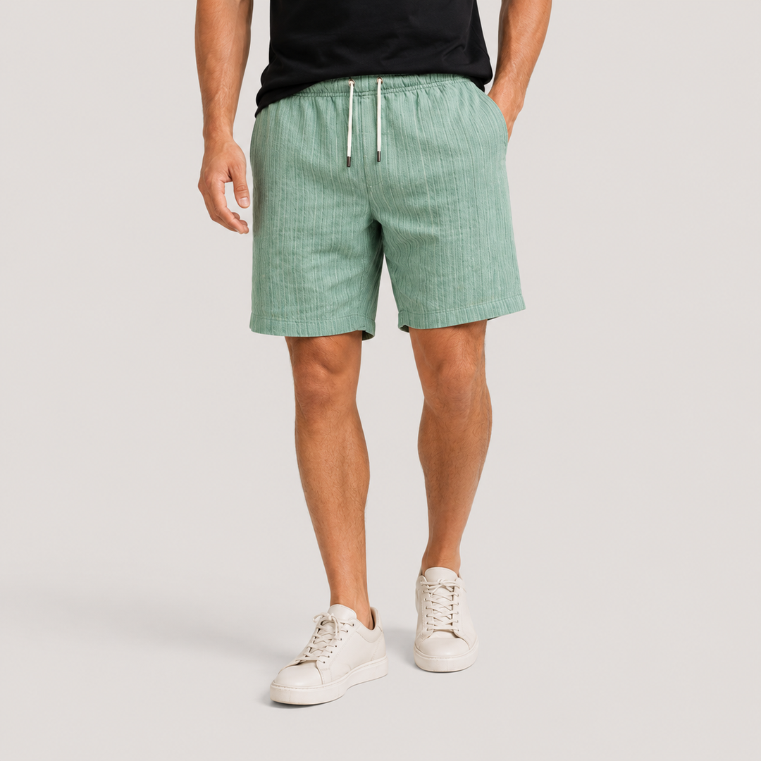 Nicolás | Pantalón Corto Casual con Cintura Elástica