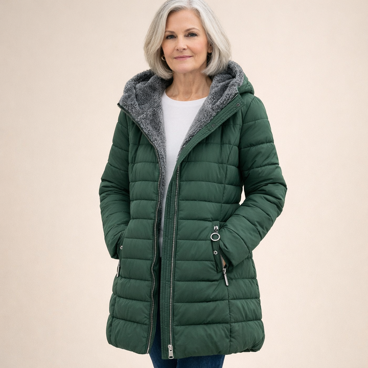 Renata | Pikowana Kurtka Z Podszewką