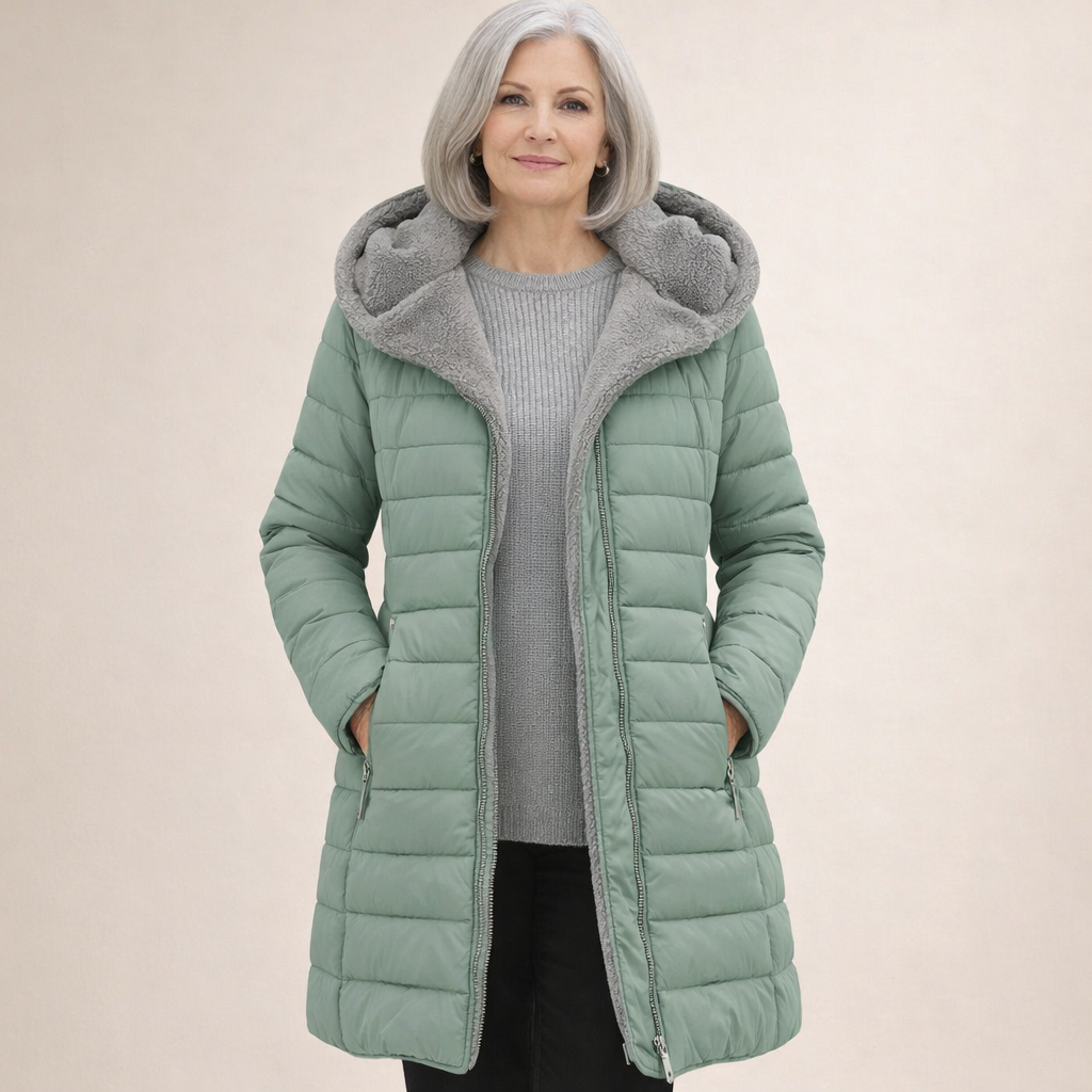 Renata | Pikowana Kurtka Z Podszewką