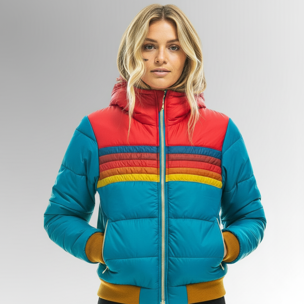 Sophie™ | Retro pikowana kurtka