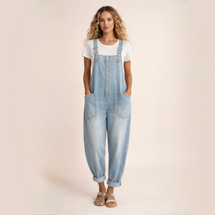 Nina | Casual Denim Ogrodniczki