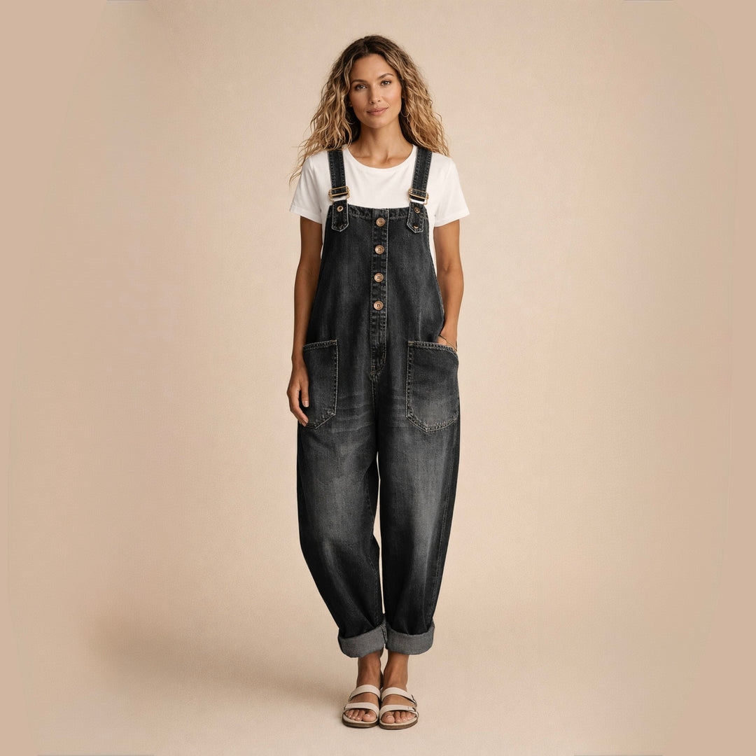 Nina | Casual Denim Ogrodniczki