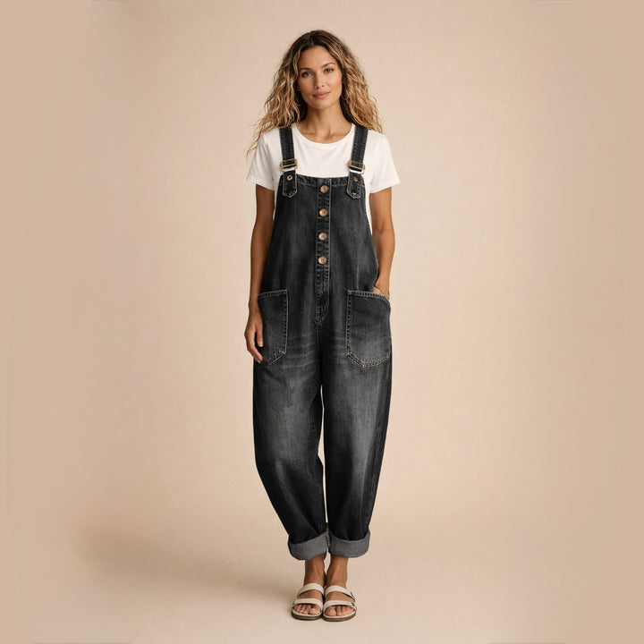 Nina | Casual Denim Ogrodniczki
